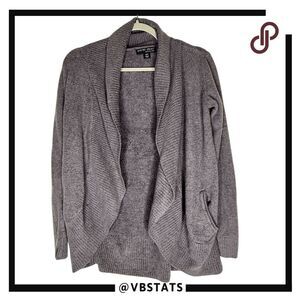 Barefoot‎ Dreams Women's CozyChic Lite Circle Open Front Cardigan Gray Size XS/S